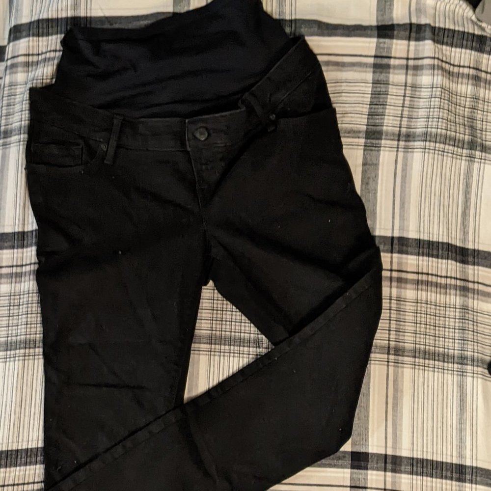 Maternity Premium Full-Panel Rockstar Jeans
